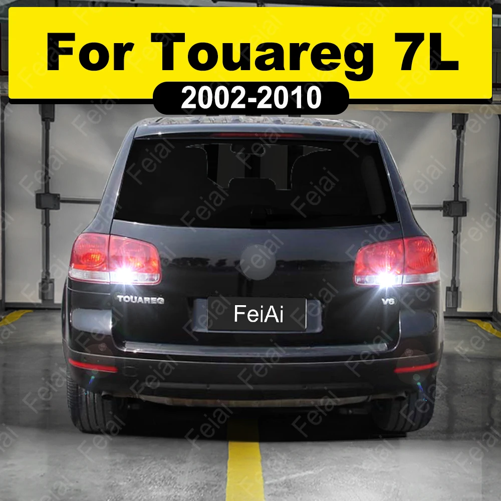 BAY9S H21W LED Reverse Light For Volkswagen VW Touareg 7L Tuning Accessories Reversing Lamp 2002-2005 2006 2007 2008 2009 2010