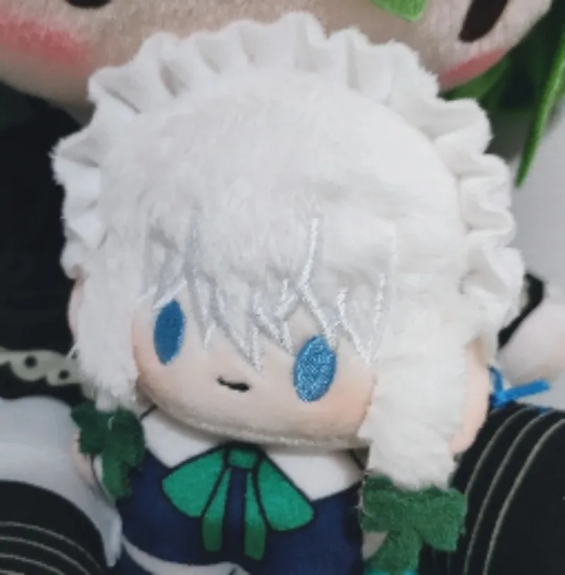 

10CM Anime TouHou Project Cosplay Komeiji Koishi Konpaku Youmu Cirno Flandre Scarlet Plush Backpack Pendant Key Chain Gift