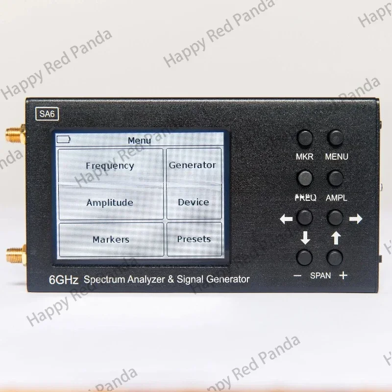 SA6 6ghz Portable Spectrum Analyzer Network Signal  F V2 Generator Wi-Fi 2g 4G LTE CDMA GSM