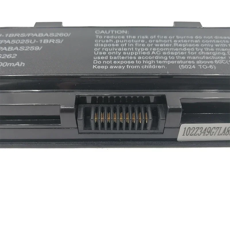 Imagem -03 - Toshiba Satellite Laptop Bateria Pa5024u1brs 5024 5023 C850 C855d Pa5023u-1brs Pa5024 Pa5023 Pa5024u