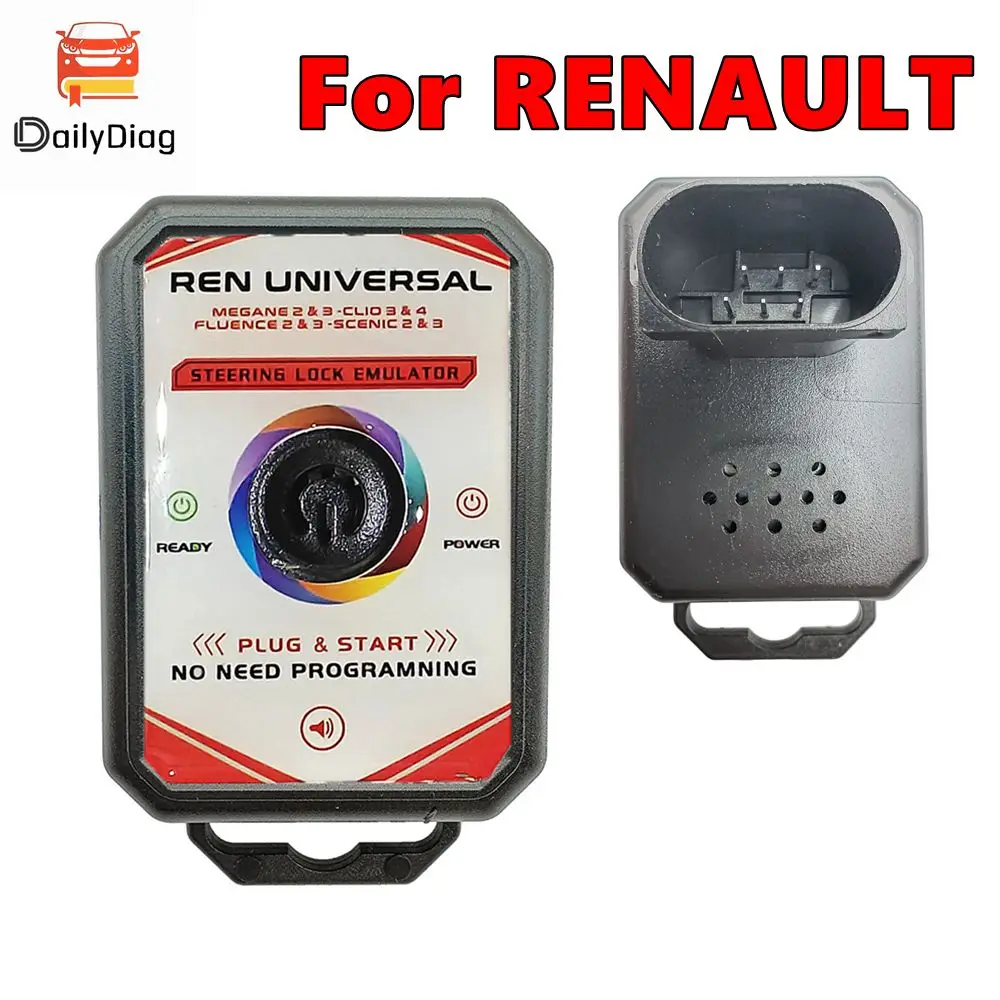 Latest for RENAULIT ELV LOCK Universal Steering Lock Emulator Simulator ESL ELV Plug and Start with Lock Sound