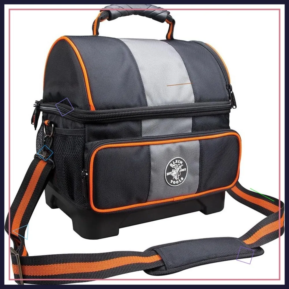 

12-Quart Insulated Lunch Cooler with 4 Compartments, Keeps Food Fresh Up to 12 Hours, Durable Soft-Sided Design