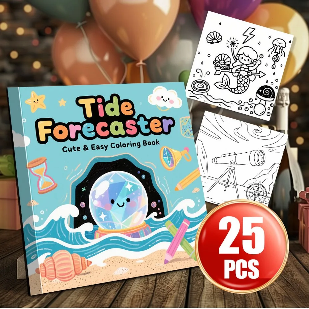 High Quality Ocean Mermaid Graffiti Coloring Book DIY Creation Personalized Coloring Book Express Creativity Graffiti