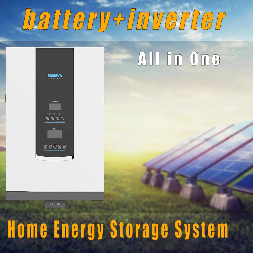 Tigfox All In One Energy Storage System 5Kw 10Kw 13Kw 20Kw Hybrid Solar Inverter With Lithium Battery 24v