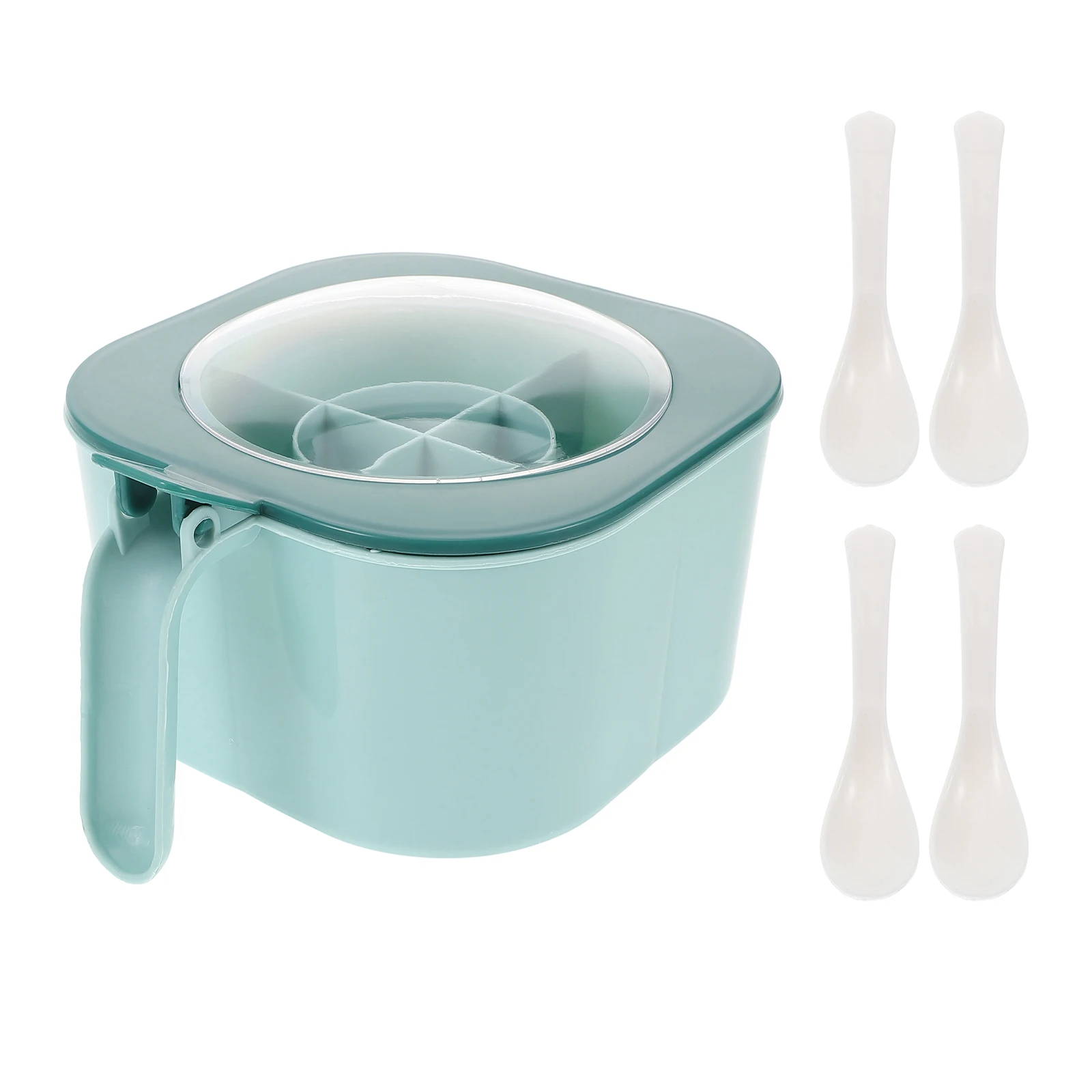

2pcs Spice Box Multi function Kitchen Supply Camping Condiment Container Lid Seasoning Storage Household Outdoor Utensil