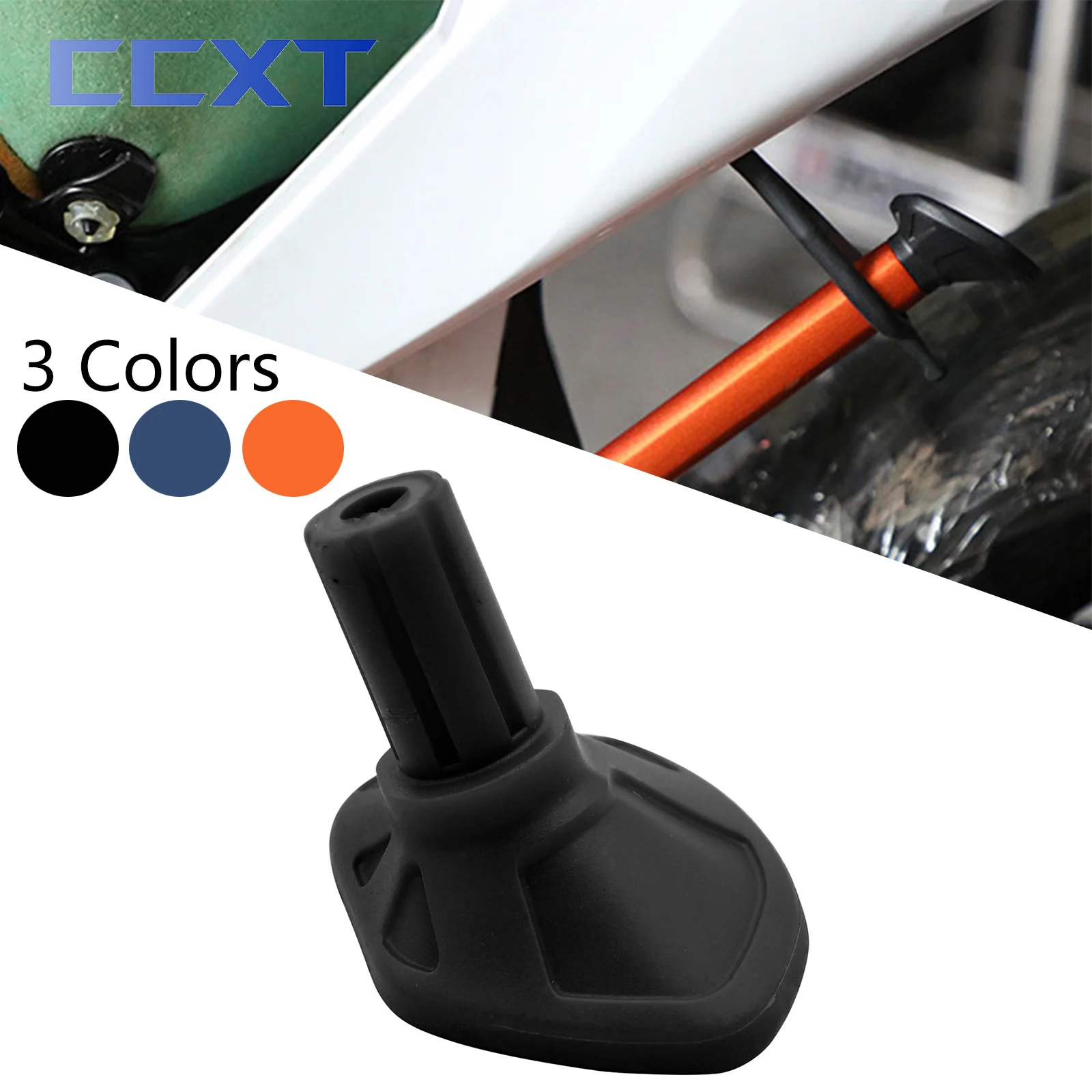 Motorcycle Side Stand Pad ABS Kickstand Pad For Husaberg Husqvarna TE FE TX FX For KTM EXC EXCF XC XCW XCF 125 150 250 300 350