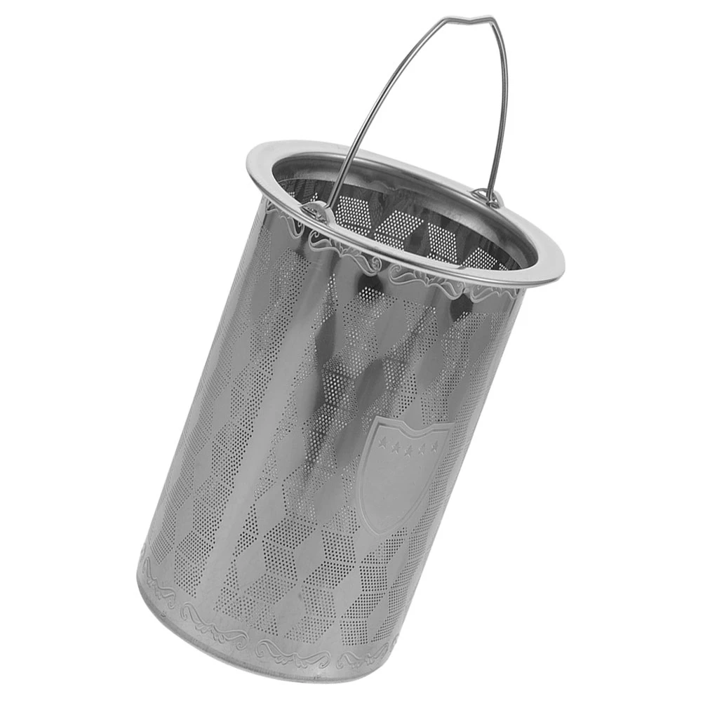 1pc 茶ストレーナーステンレス鋼フィルター注入器家庭用キッチンティーポット用品コーヒーメッシュ交換バスケット葉ザル