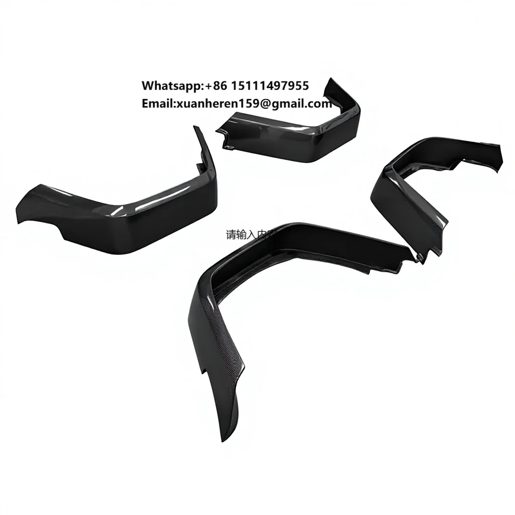 

Wet Carbon Fiber Fender Flare Air Vent Mudguard for Mercedes G Wagon W463 G350 G500 Auto Exterior Upgrade Parts