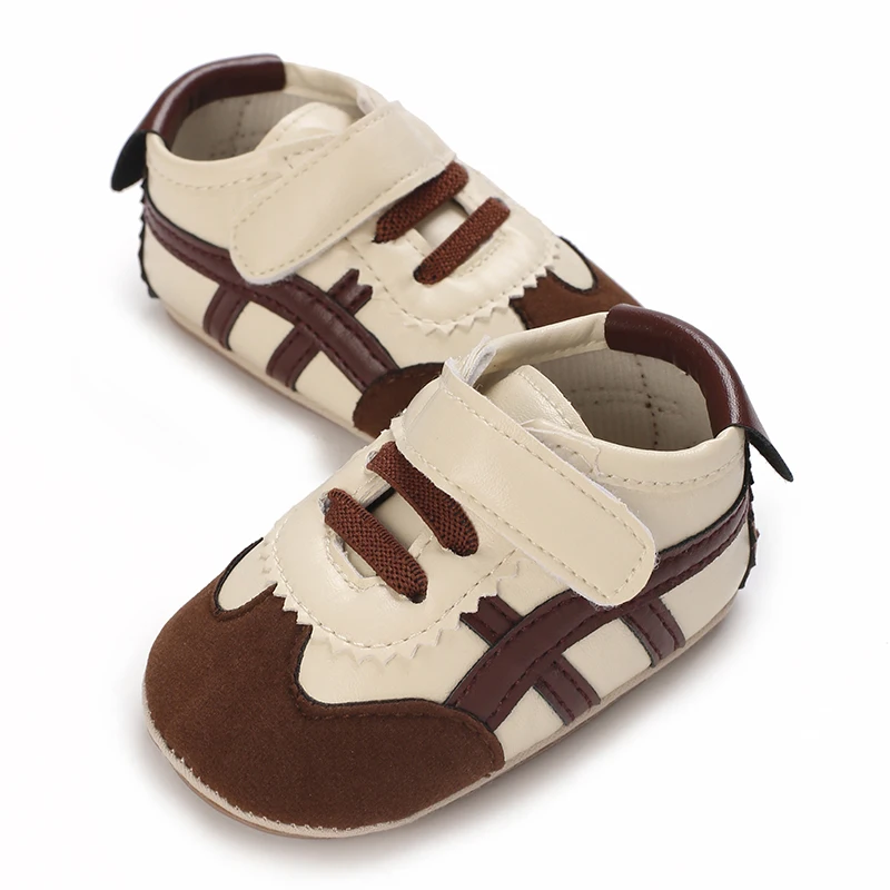 أحذية الربيع والخريف 0-1 سنة من الذكور والإناث أحذية المشي ذات النعل الناعم