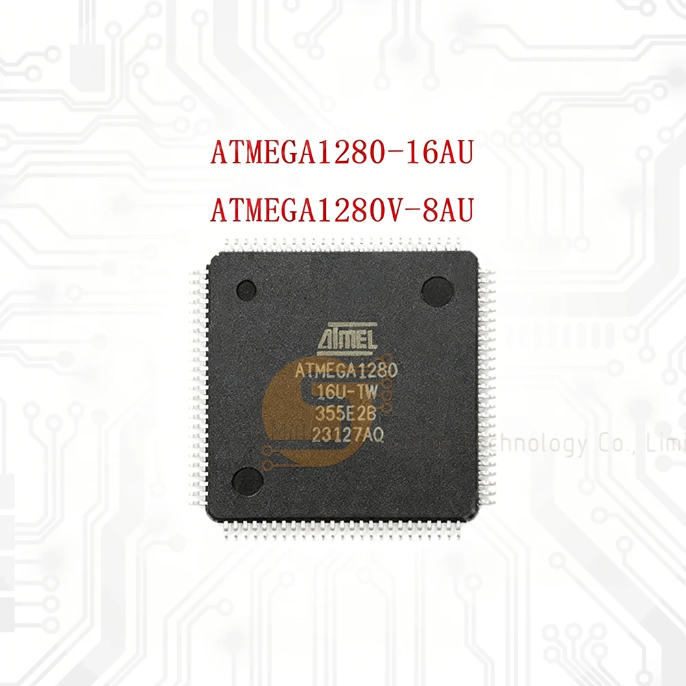 5pcs ATMEGA1280-16AU ATMEGA1280V-8AU Brand New and Original