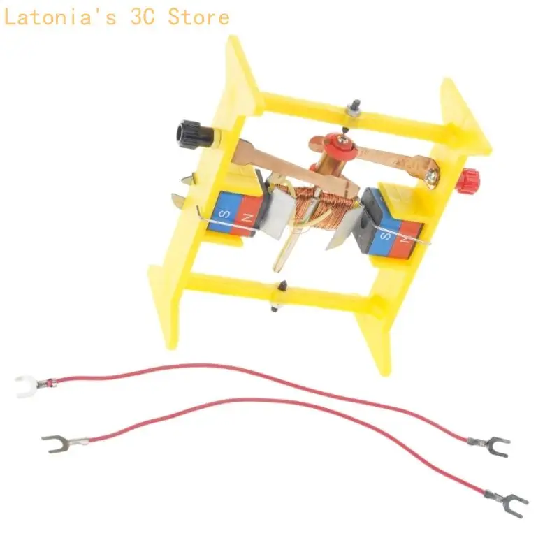 Gleichstrommotor für Physik, einfaches Montagedesign für den Elektromagnetismus-Unterricht, Verwendung X3UB – Detail 4