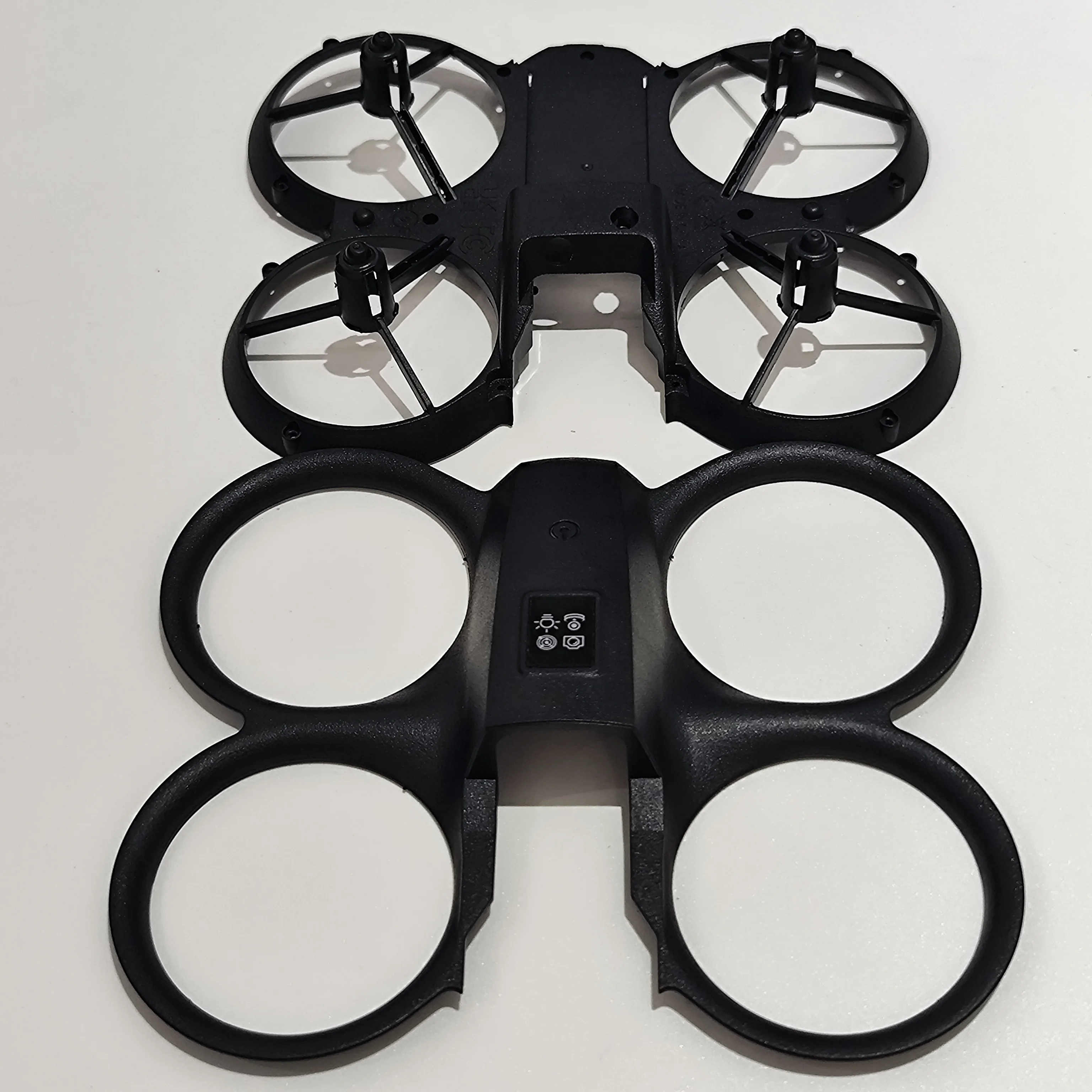 D16 Mini Four-axis Quadcopter RC Drone Main Body Shell Spare Parts Upper Lower Cover Accessories