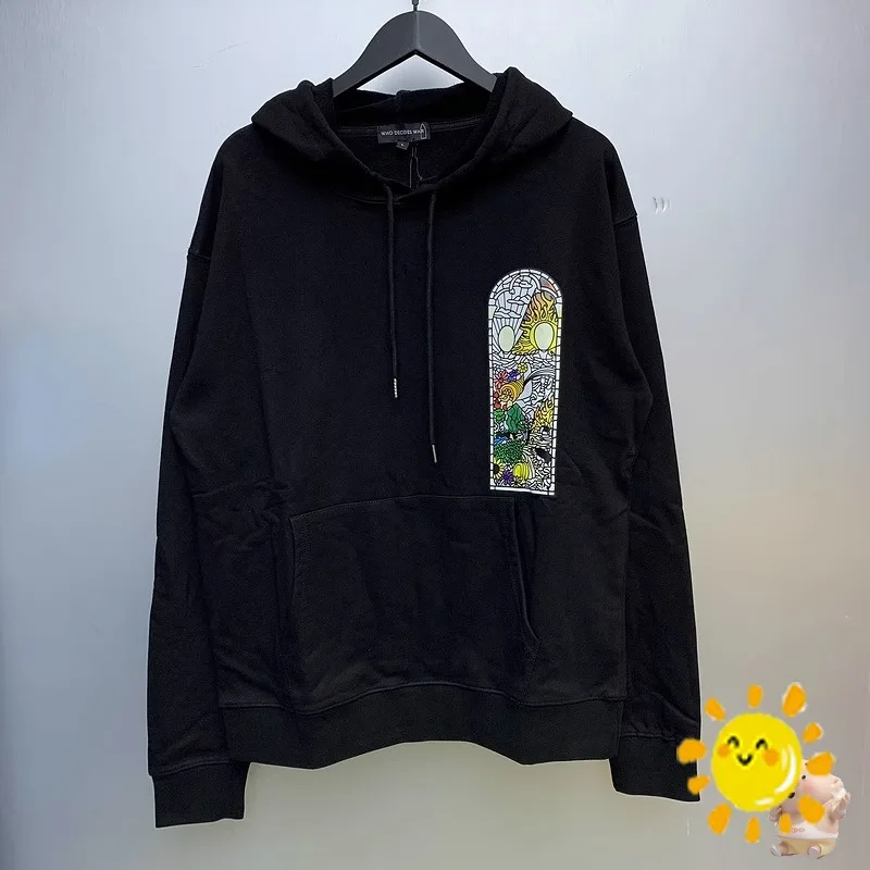 

24SS Vintage High Street WHO DECIDES WAR Hoodie Men Women Heavy Fabric Oversize Hooded