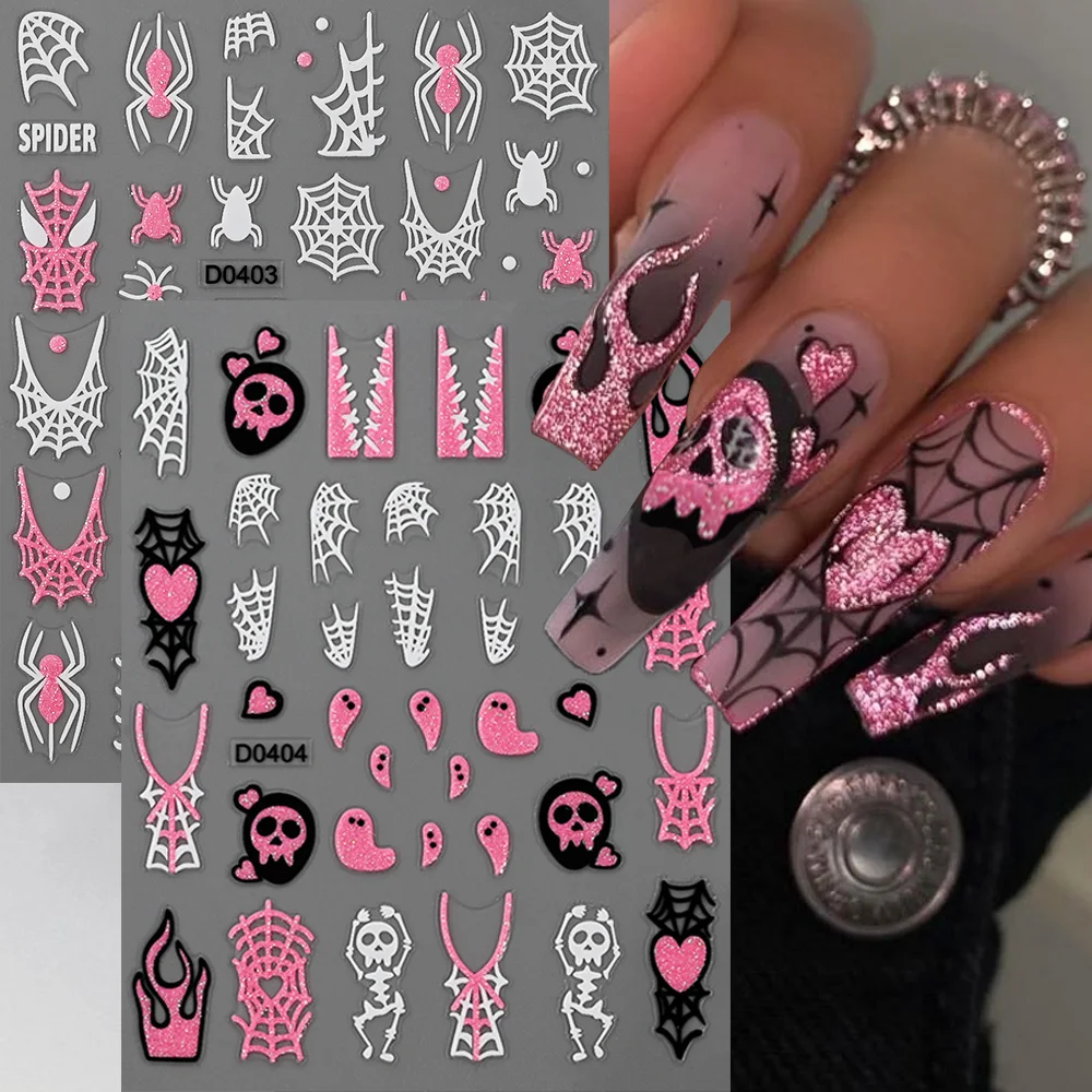 2Pcs 5D Halloween G… - image