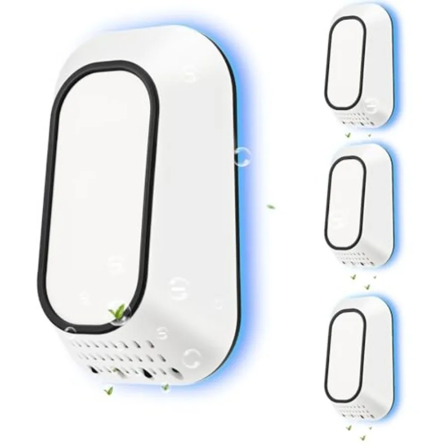 

Plug In Air ionizers Negative Ion Air Purifie for HomeSmall Ionic Air Purifier With Backlight Quiet and Energy-Saving Air Fresh