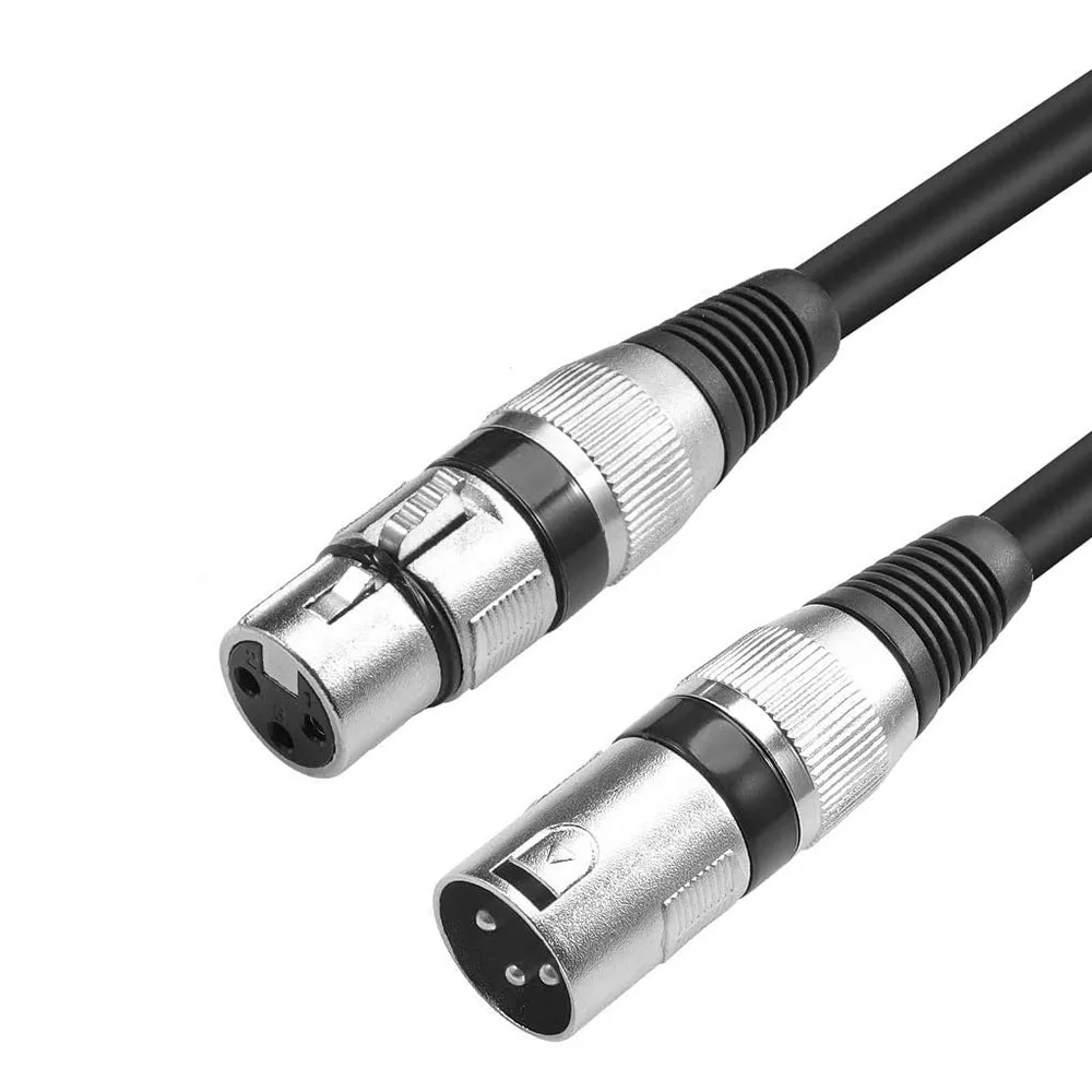 

XLR Cable Male to Female M/F Noise Cancelling Canon Plug Cable 3Pin Balanced OFC Audio Cable For Microphone Mixer Amplifier