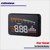 Car OBD HUD Electronic Head Up Display For Seat Ibiza/Leon 2010-2019 Saft Driving Screen Projector Reflecting Windshield
