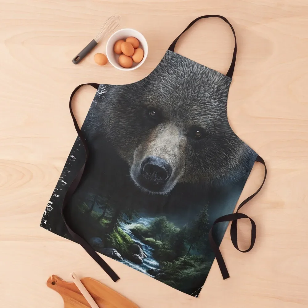 

The watchman in the shadows Apron Woman Work Hairdresser For Men Apron