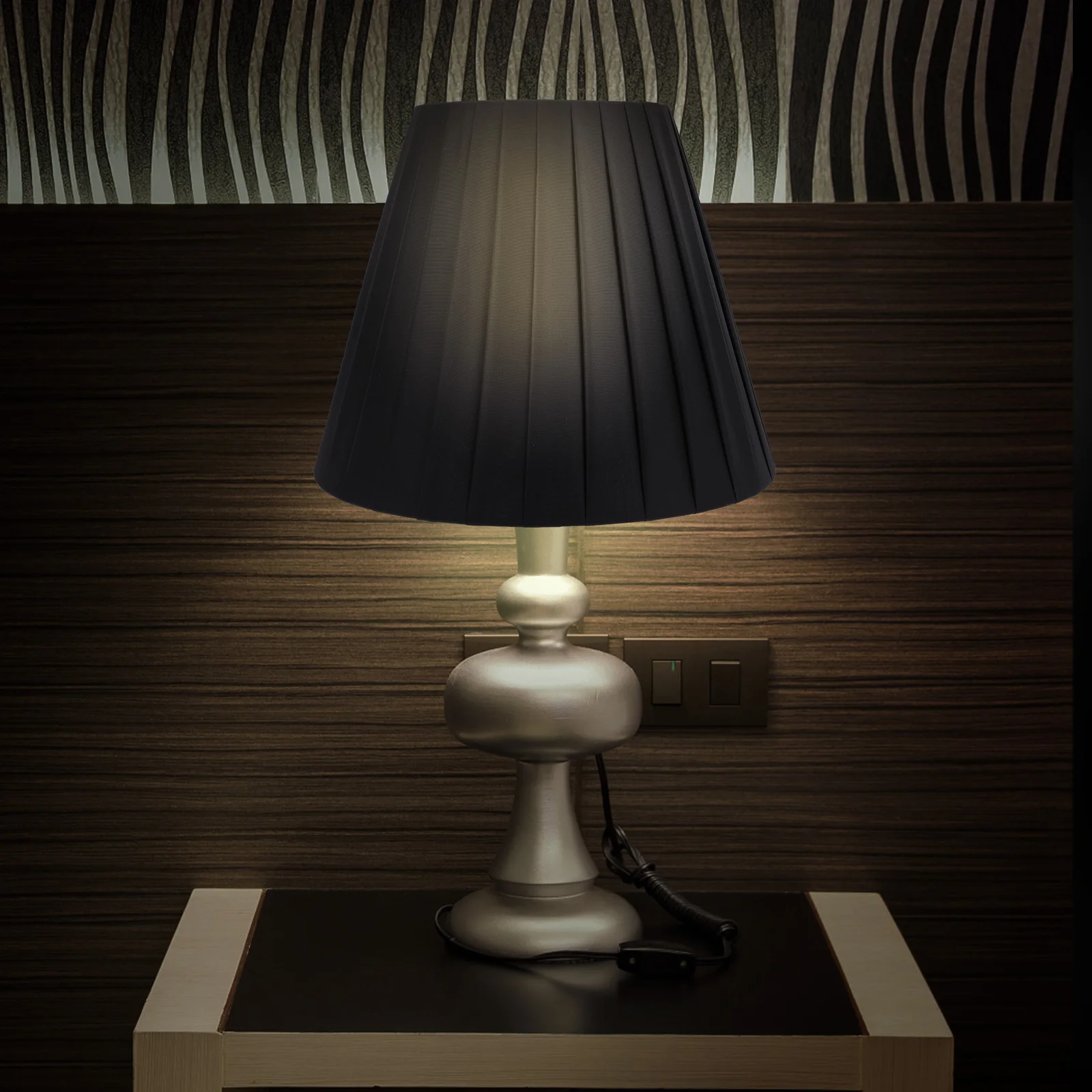 

1Pcs Light Cover Cloth Lamp Shade Sturdy Table Lamp Accessory Protective Replacement for Bedroom Office Light Cover