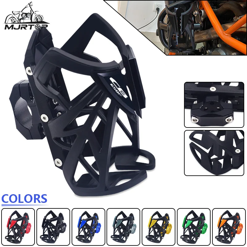 

NEW For CB650R CB650F cb650r cb650f Motorcycle Bike Beverage Water Bottle Cage Drink Cup Holder Stand Handlebar Bracket Mount