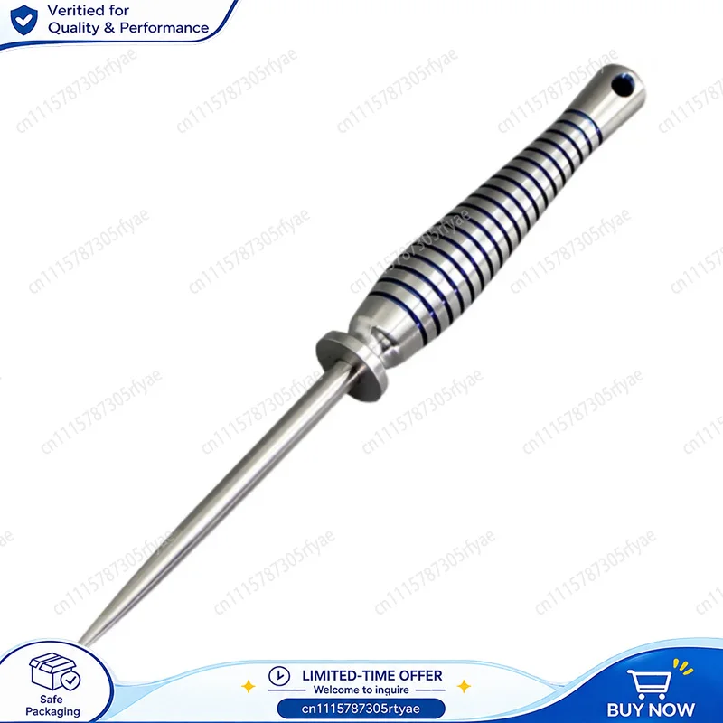 TC4 Titanium Alloy EDC Tool Hidden Dual Function Tea Needle Awl Portable Detachable Outdoor Accessory Hand Baked Color