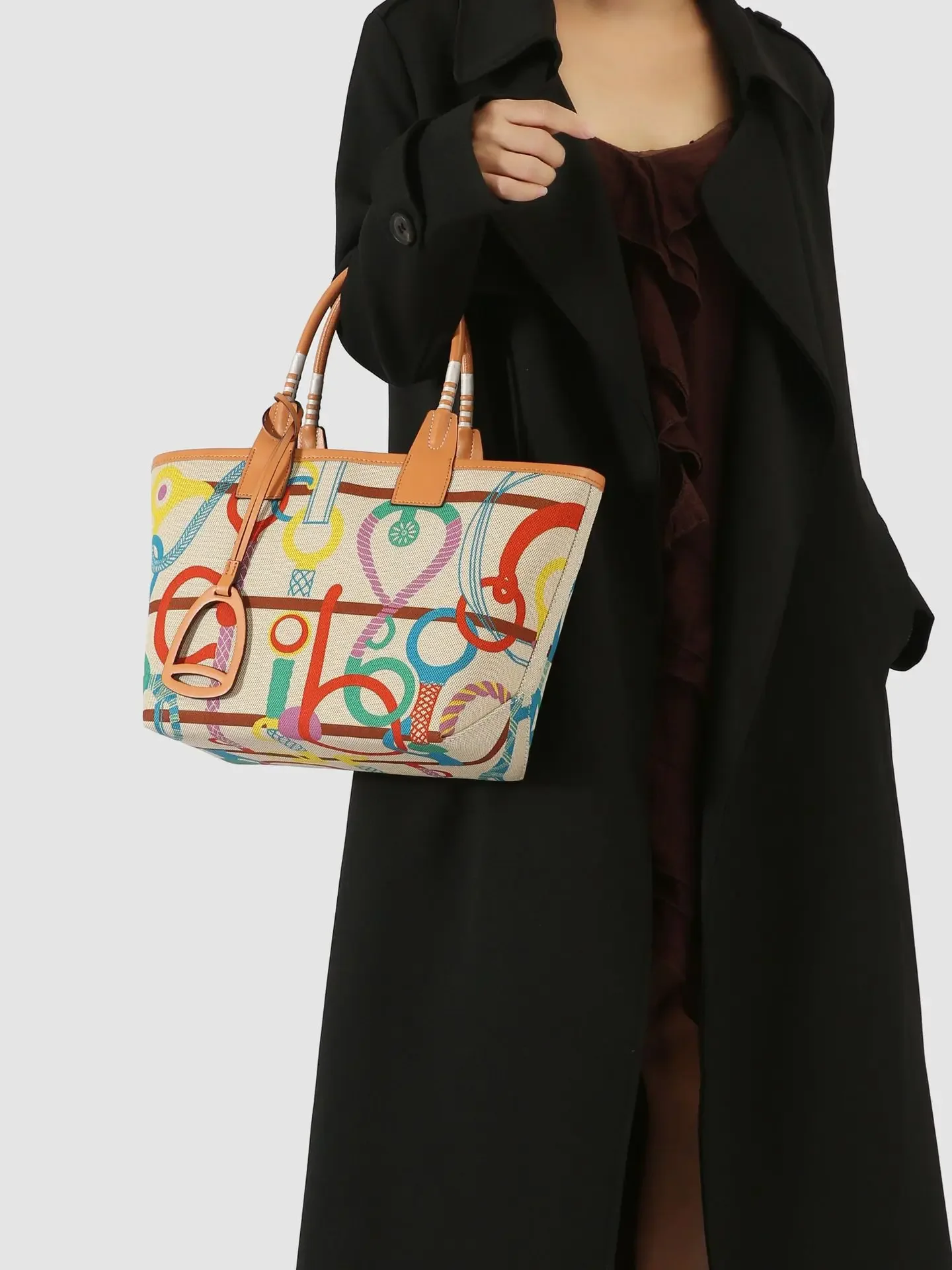 

Luxury Paris Fashion Leather Tote Bag For Women - Stylish Vintage Crossbody Handbag With Minimalist Designer Letter Logo