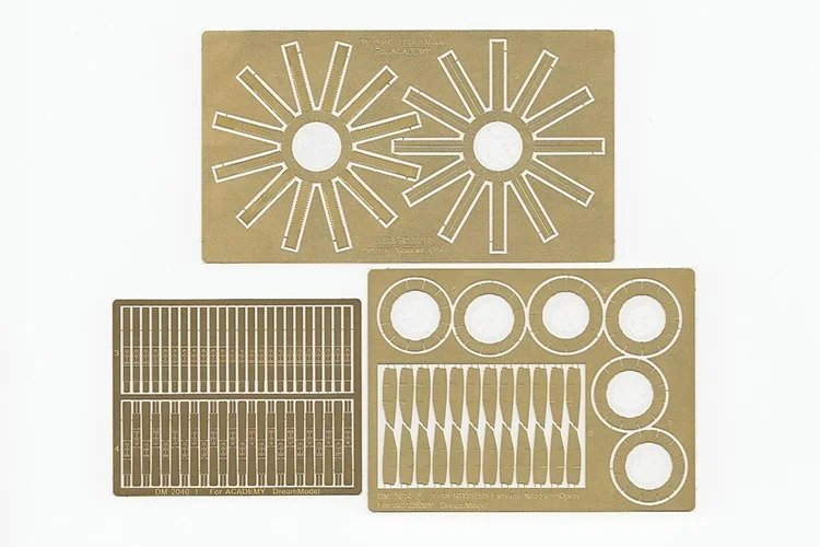 Dream Model DM2040 1/48 Exhaust Nozzle Photo Etched Part For MIG-29A/UB For Academy