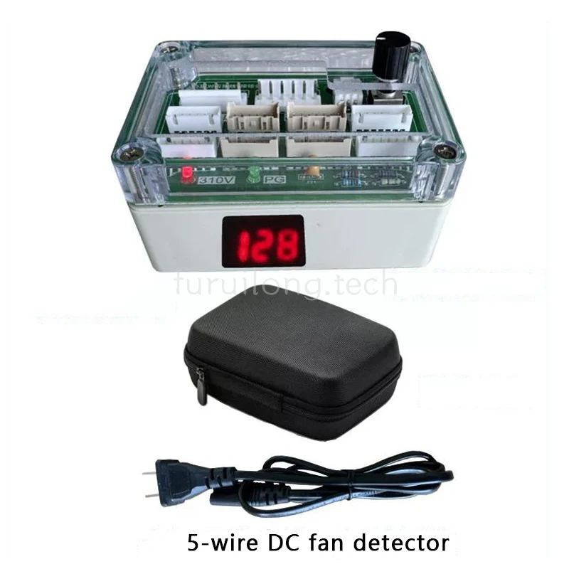 Air Conditioner Fan Tester 3-Wire 5-Wire DC Fan Motor Tester Short-Circuit Protection