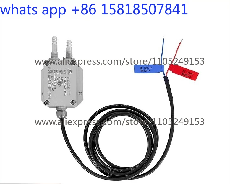 

Wind pressure transmitter Differential pressure sensor Differential rs485 Negative pressure 4-20mA Duct fan