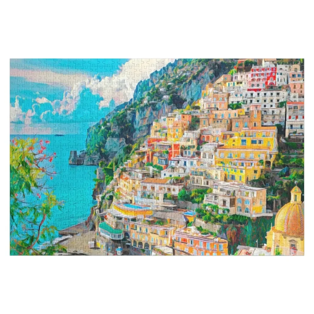 

Amalfi Coast Jigsaw Puzzle Photo Woods For Adults Puzzle