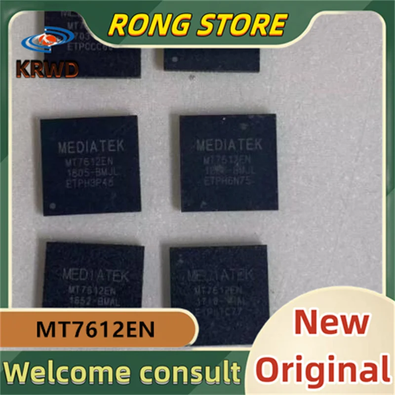 5PCS MT7612EN 15New Original MT7612 MT7612EN/B  QFN-76