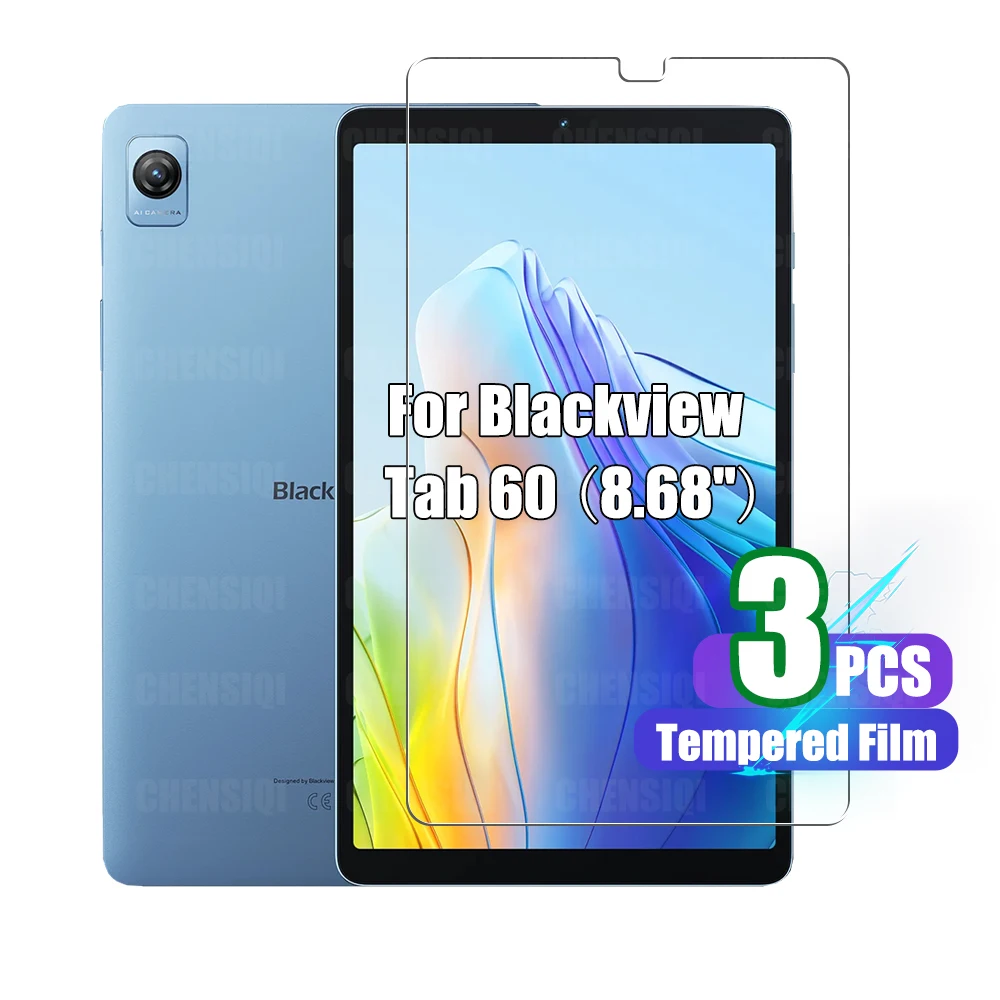 Screen Protector for Blackview Tab 60 (8.68 Inch) 2023 Released High Definition Anti-fall / Anti-scratch Tempered Glass Film