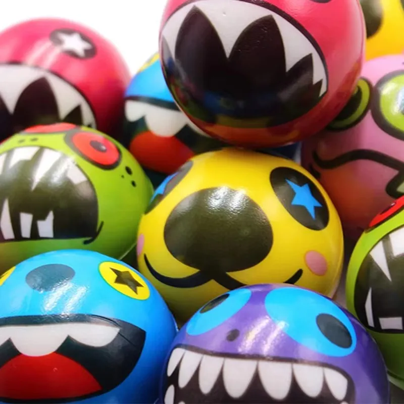 Balle anti-Stress pour garçons et filles, 6 pièces, balle à presser qui soulage le Stress, jouets intéressants pour enfants