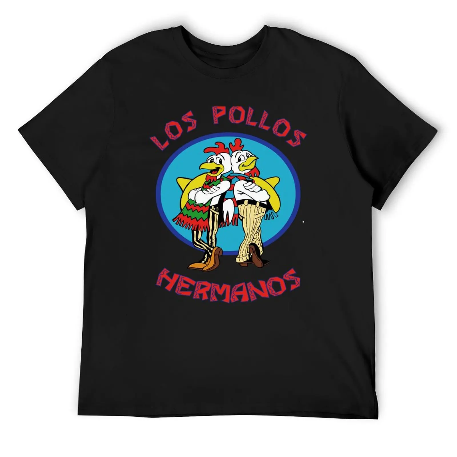 

Los pollos hermanos T-Shirt anime stuff oversized graphic tee summer 2025 graphics mens workout shirts