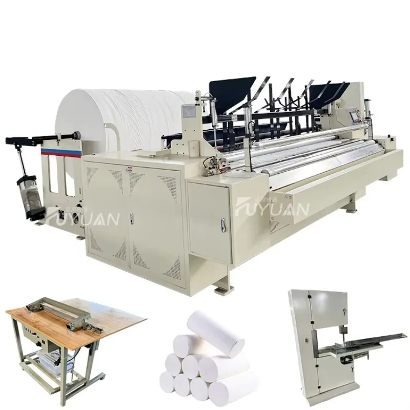 Factory Direct Sale Toilet Tissue Paper Making Machine Cheap Toilet Paper Converting Machine