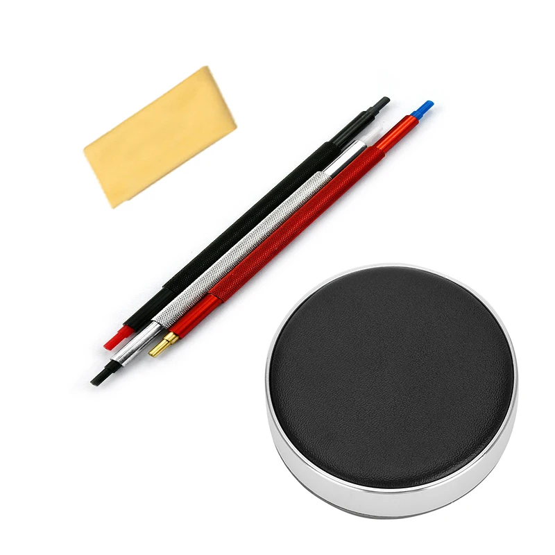 

Watch Hand Pressers Pusher Fitting Kit Watchmakers Wristwatch Watch Movement Casing Cushion Protective Pad Repair Tool Set 71MM