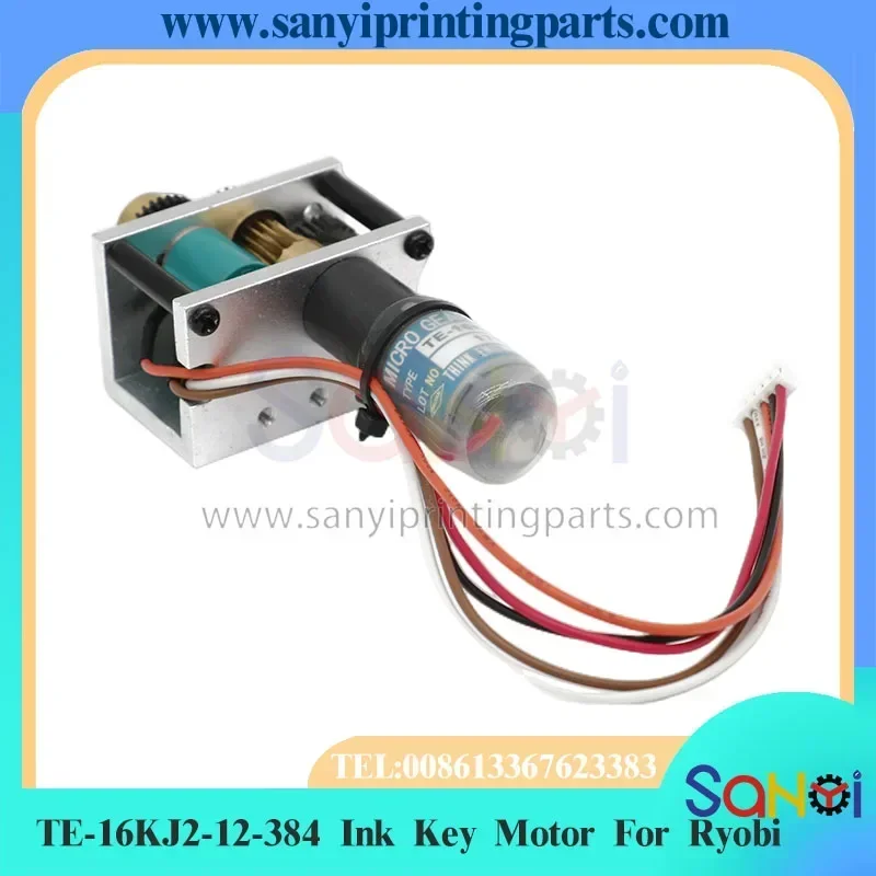 Frete Grátis 1 Peça Motor de Tinteiro TE-16KJ2-12-384 para Peças de Máquina de Impressão Ryobi