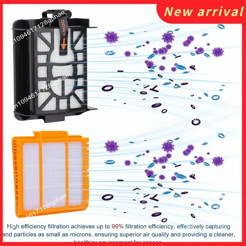 N89R 20PCS Roller Pinsel Seite Pinsel HEPA Filter Kit Forshark AV2800ZE RV2820YE RV2820ZE AV2820S AV2820XEUS Ersatzteile