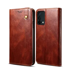 Skórzana tekstura z klapką etui na OPPO A78 A58 57 5G etui na telefon książka Capa A77S A94 A16 A54 S A38 A18 A57 A 78 A55 A96 A79 A57S A98