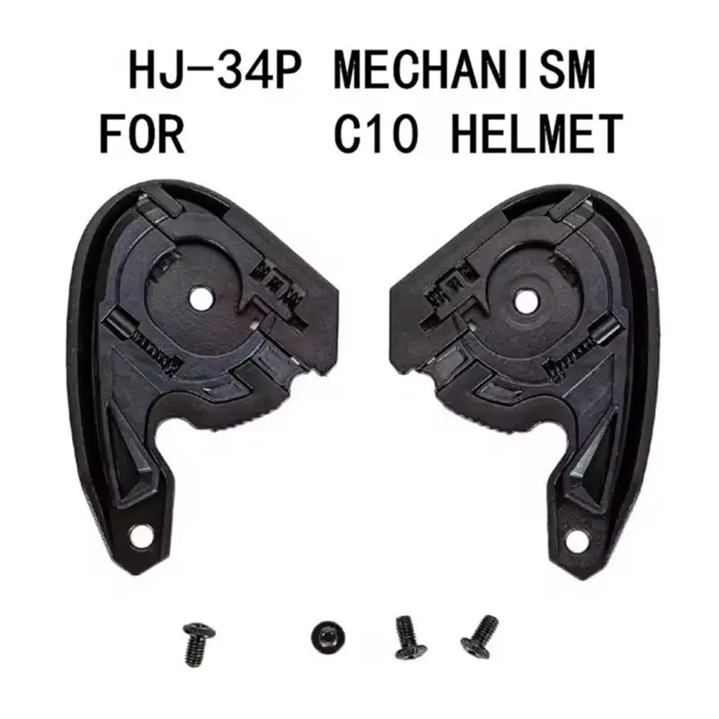 Compatible H3CE Motorcycle Helmets Base Adapter Mounting Support for HJC C10 Adventure Sports 2x
