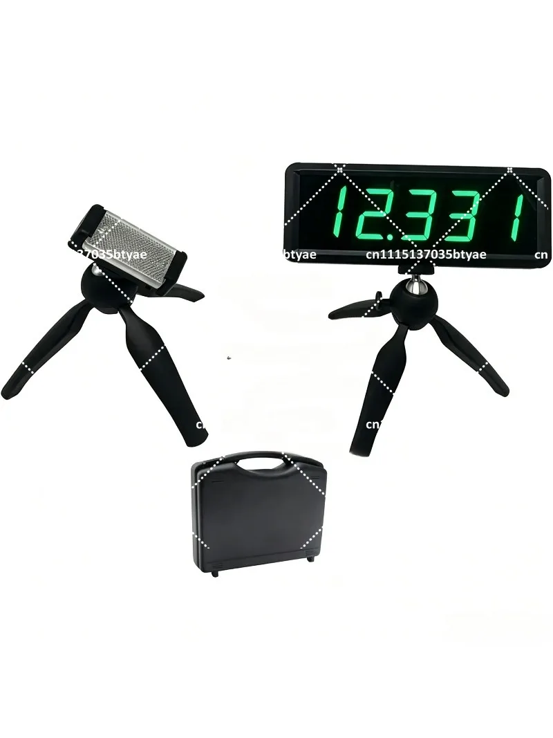 GANXIN Wireless Laser Sprint Timer, Battery Powered Race Clock