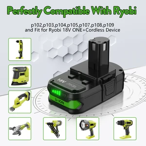 8 최고의 판매 배터리 Ryobi 18V -№4