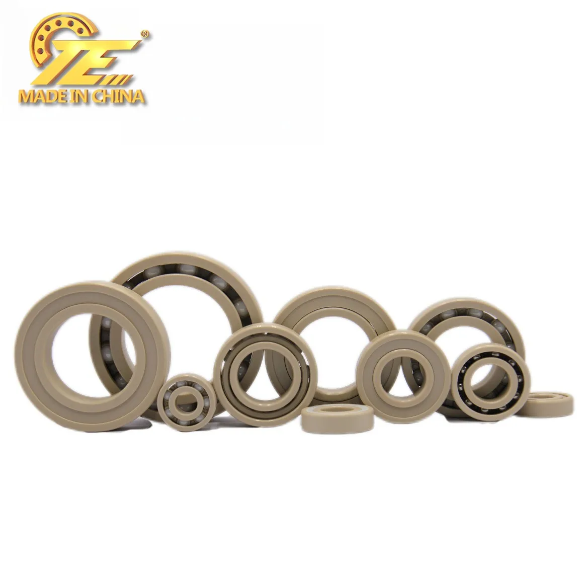 PEEK plastic 693-699 series insulating non-magnetic acid and alkali resistant miniature high temperature bearing