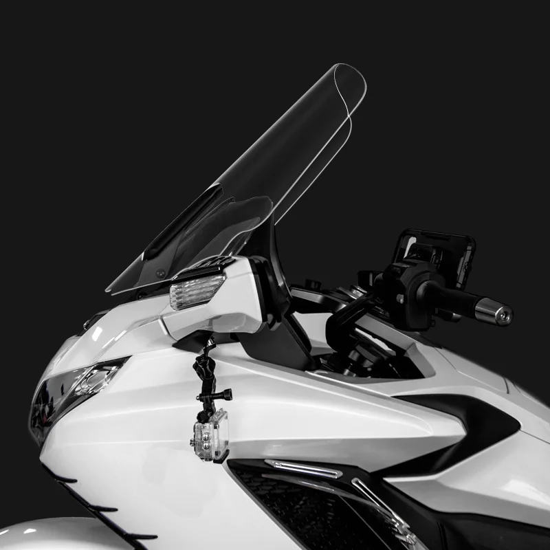 PANICAL for Honda GoldWing GL1800 DCT F6B 2018-2026 Motorcycle Front Air Deflector 23.2-Inch Windshield Thickened Windshield