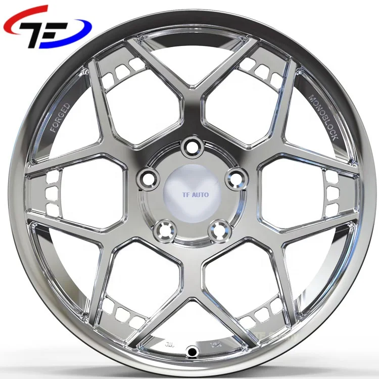 Monoblock 20*10J Alloy Aluminum Sports Passenger Forged Car Wheels Rims 5*114