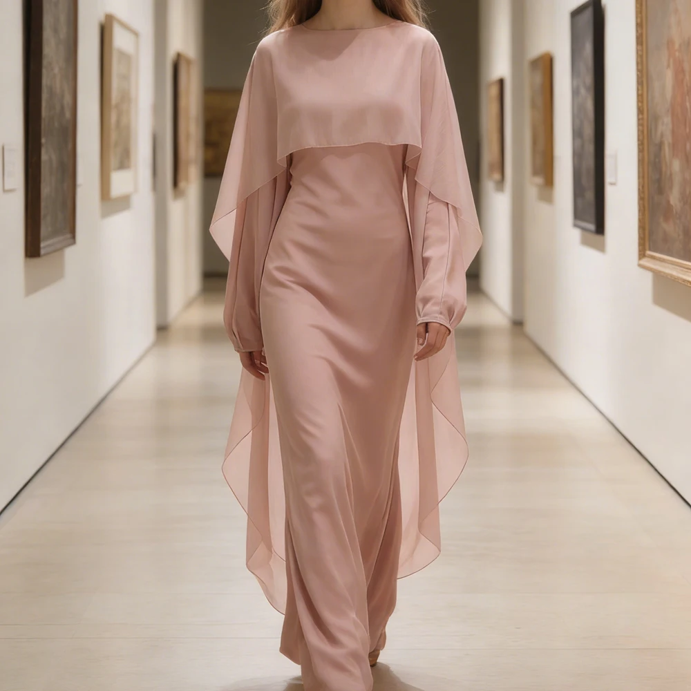 

Элегантные абайи для женщин на Ид, вечерние платья, накидки, дубайские кафтаны, джеллабы, кебайи на Рамадан, исламская одежда, джалабии, платья