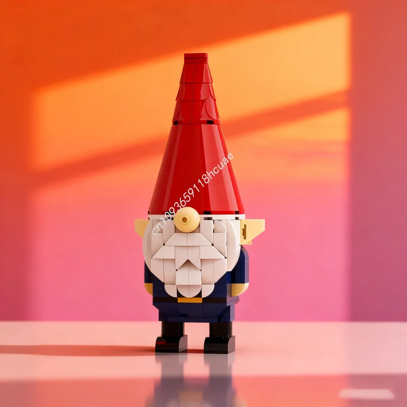 

167 шт. MOC гном модель строительные блоки архитектура сборка DIY творческое образование кирпич детские рождественские подарки игрушка на день рождения