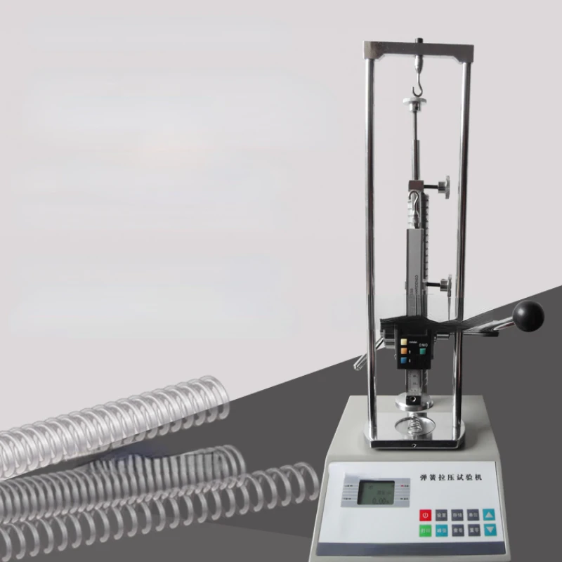 

tension and compression spring testing, tension and compression testing machine can be connected to a computer detector