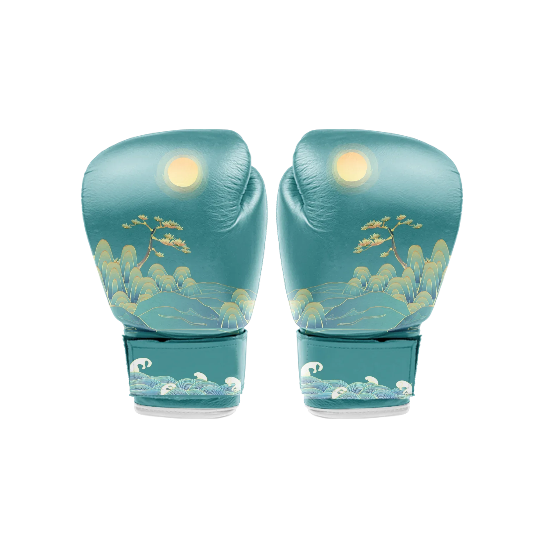 قفازات الملاكمة الثقيلة ذات التصميم المخصص للتدريب