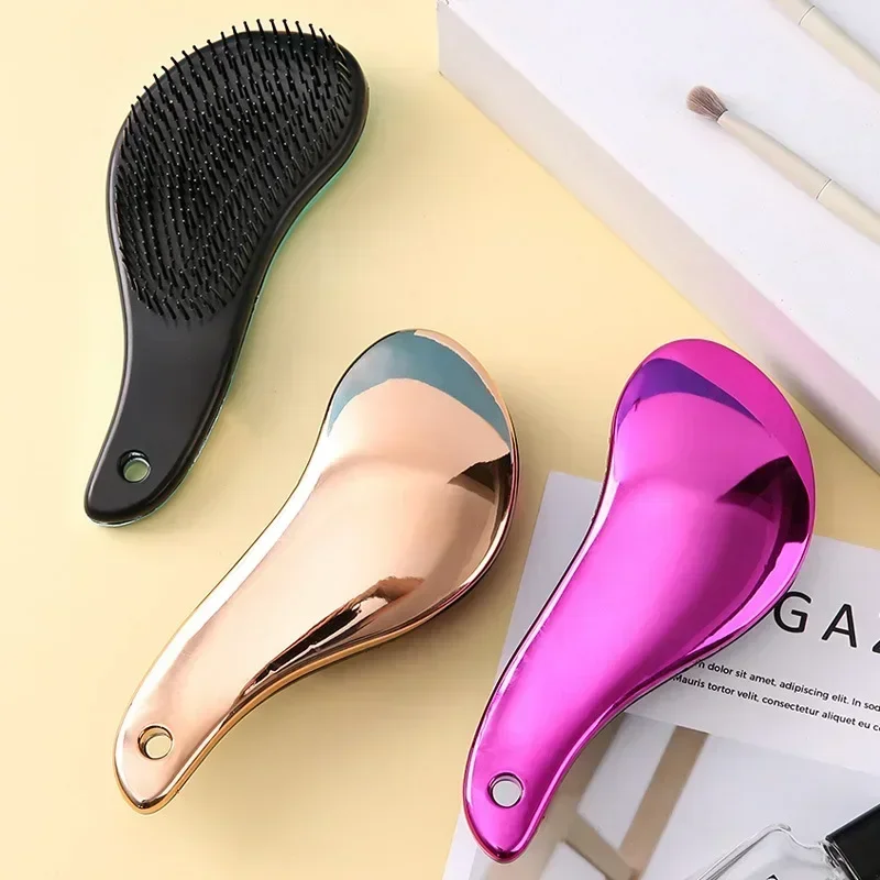 Colorful TT Hair Brush Women Anti-static Detangler Hair Care Comb Scalp Massge Reduce Hairloss Barber Accessories Styling Tools